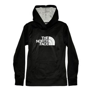 The North Face Black Pullover‎ Hoodie Sweater Women's Size Small 100% Polyester